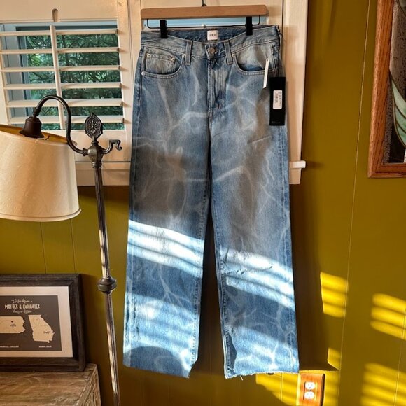 Edwin Denim - NWT Edwin Pool Wash Wide Leg Denim Jeans Anthropologie